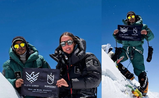 Nims Purja makes it 56 ascents of 8,000ers, 28 without O2 as former Miss Russia scales Makalu